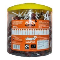CHUPETES CHUPIS CARAMELOS CON PALO BIO 200 UNI.
