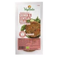 VEGEBURGUER QUINOA Y LENTEJA ROJA BIO 6*160 GR