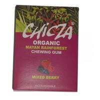 CHICLE ORGANICO FRUTAS DEL BOSQUE 10*30 gr