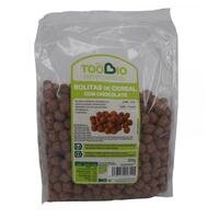 BOLITAS CEREALES CHOCO-LECHE BIO 6*300 GR TOOBIO